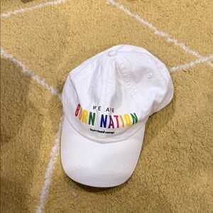 White Burn Nation Cap